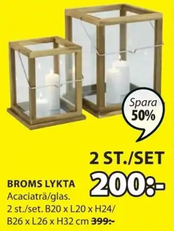 JYSK Broms Lykta erbjuda