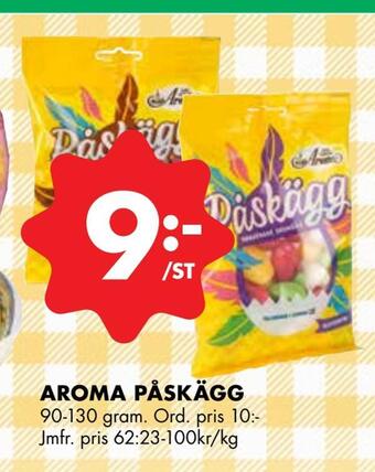 ÖoB Aroma påskägg erbjuda