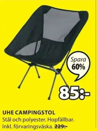 JYSK Uhe Campingstol erbjuda