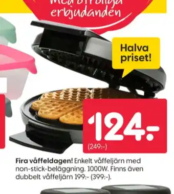 Rusta Våffeljärn erbjuda