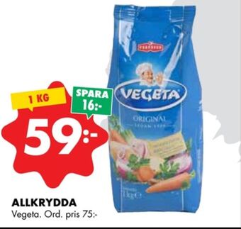 ÖoB Vegeta kryddor erbjuda