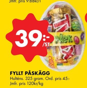 ÖoB Favorit mix xl påskägg erbjuda