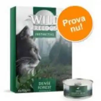 Zooplus 6 x 70 g / 140 g wild freedom instinctive till prova-på-pris! erbjuda