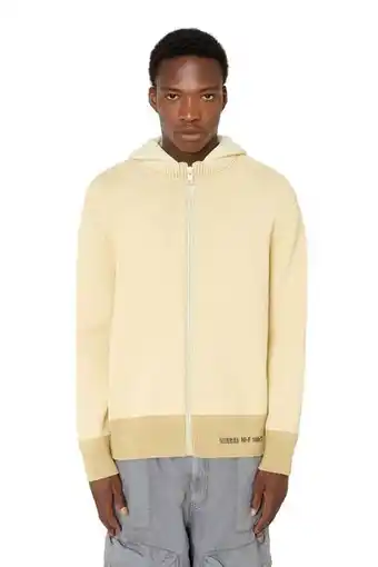 Diesel Overprinted hooded cardigan erbjuda
