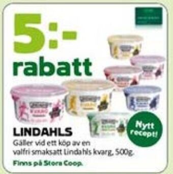 Coop Mersmak Lindahls imageannons erbjuda