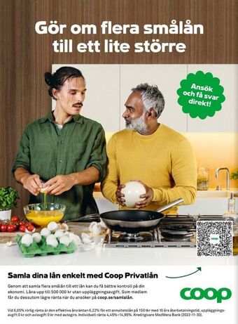 Coop Mersmak Coop imageannons erbjuda