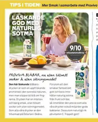 Coop Mersmak Proviva imageannons erbjuda