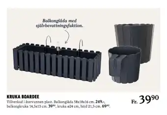 Blomsterlandet Krukor erbjuda