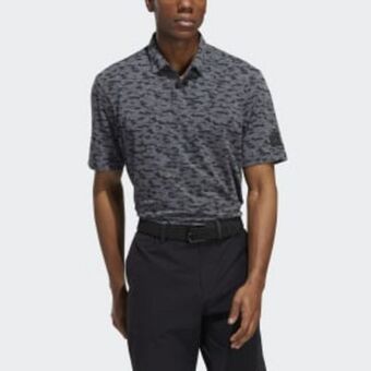 Go-to camo-print polo shirt
