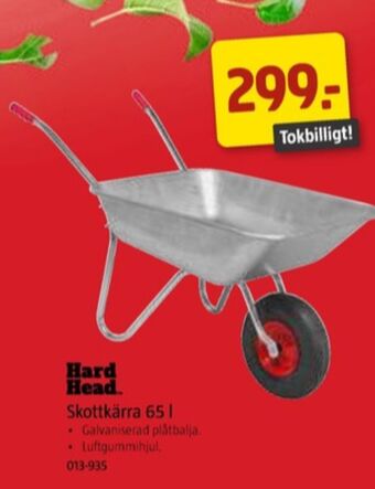 Jula Hard head skottkärra erbjuda