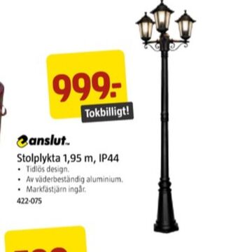Jula Anslut utebelysning erbjuda