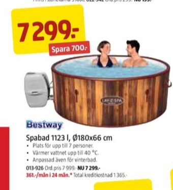 Jula Bestway utespa erbjuda