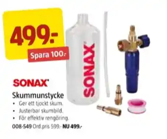 Jula Sonax bilvårdsprodukter erbjuda