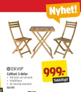 Jula Ekvip utemöbler erbjuda