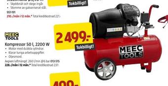 Jula Kompressor 50 l, 2200 w erbjuda