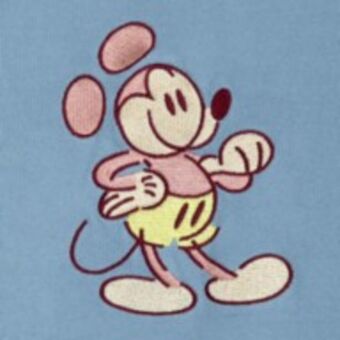 Disney Disney store mickey mouse genuine mousewear blue hooded sweatshirt for adults erbjuda