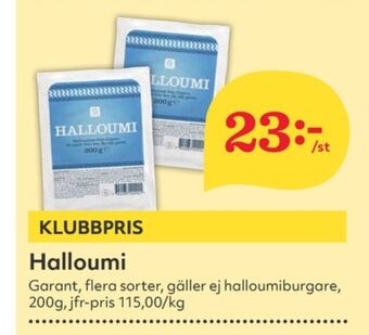 Hemköp Garant halloumi erbjuda