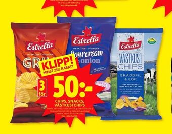 ICA Kvantum Västkustchips erbjuda