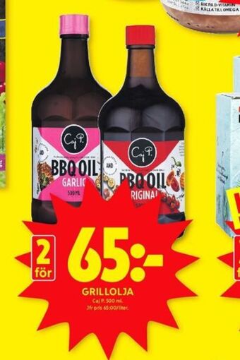 ICA Kvantum Caj p grillolja erbjuda