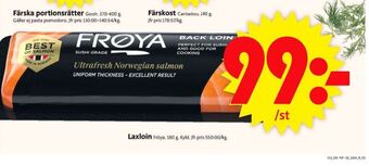 ICA Supermarket Fröyas lax erbjuda