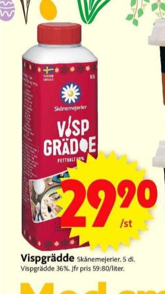 Skånemejerier vispgrädde