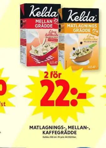 ICA Maxi Kelda mellangrädde erbjuda