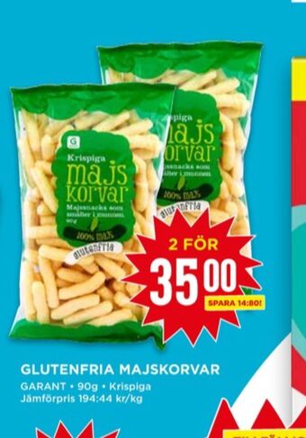 Willys Garant snacks erbjuda