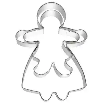 Kitch'n Bayk pepparkaksform 2 delar dam silver erbjuda