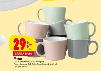 City Gross Mugg erbjuda