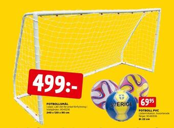 Jem&Fix Fotbollsmål erbjuda