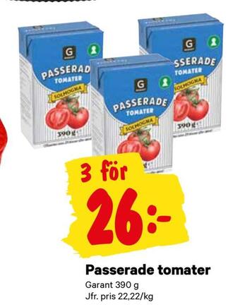 City Gross Passerade tomater erbjuda