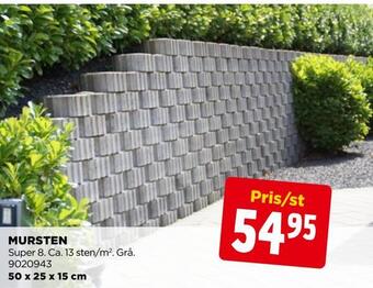 Jem&Fix Mursten erbjuda