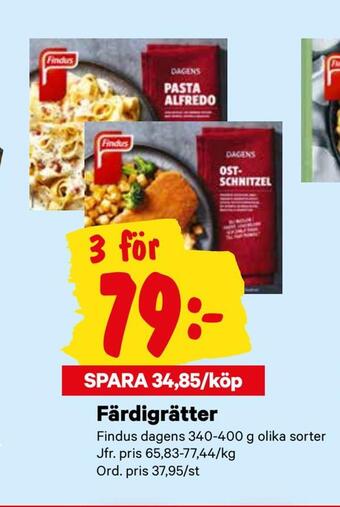 City Gross Färdigrätter erbjuda