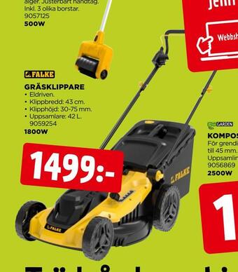 Jem&Fix Gräsklippare erbjuda