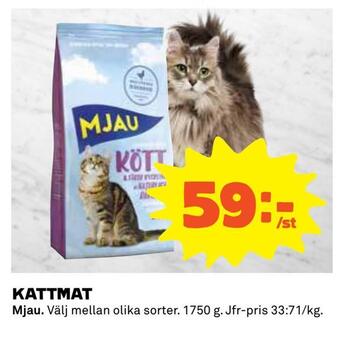 Coop Daglivs Kattmat erbjuda