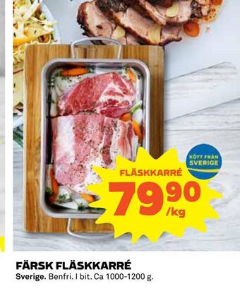 Coop Daglivs Färsk fläskkarré erbjuda