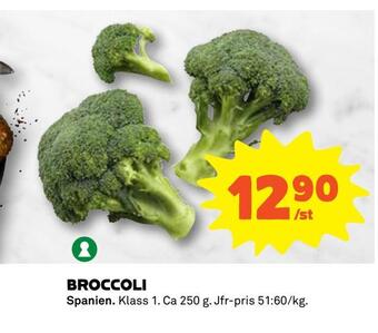 Coop Daglivs Broccoli erbjuda
