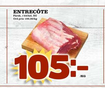 Din Mat Entrecôte erbjuda
