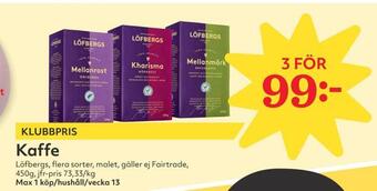 Hemköp Kaffe erbjuda