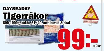 Matdax Tigerräkor erbjuda
