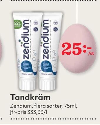Hemköp Tandkräm erbjuda
