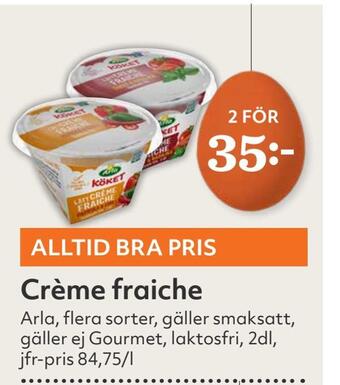 Hemköp Crème fraiche erbjuda