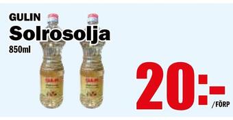 Matdax Solrosolja erbjuda