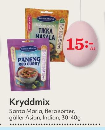 Hemköp Kryddmix erbjuda