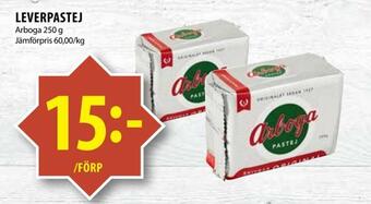 Matvärlden Tensta Leverpastej erbjuda