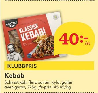 Hemköp Kebab erbjuda