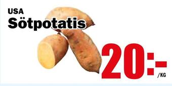 Matdax Sötpotatis erbjuda