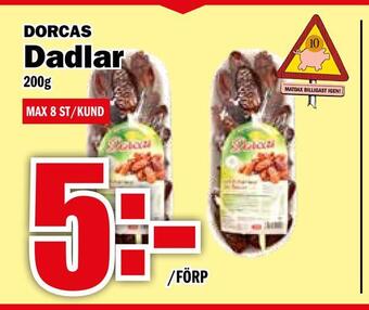 Matdax Dadlar erbjuda