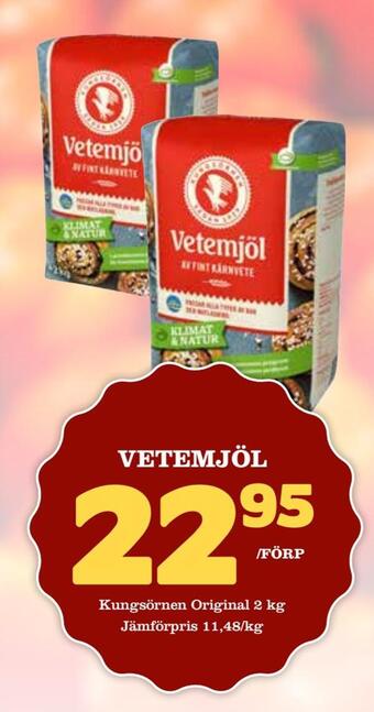 Nelins Vetemjöl erbjuda