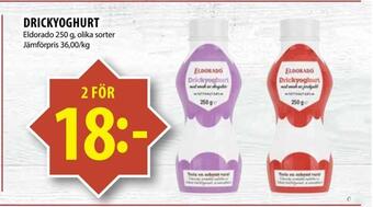 Matvärlden Tensta Drickyoghurt erbjuda